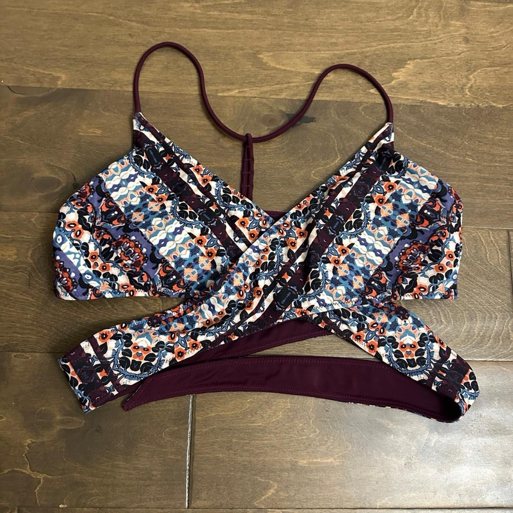 Multicolor Patterned Strappy Top - image 1
